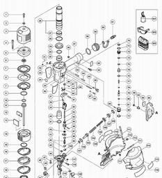 Hitachi NV100H spare parts