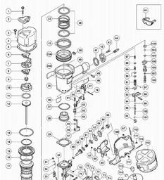 Hitachi NV83A3 spare parts