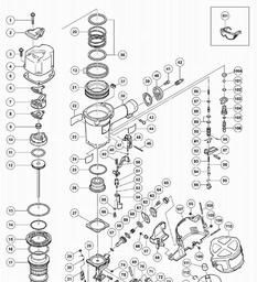 Hitachi NV83A4 spare parts