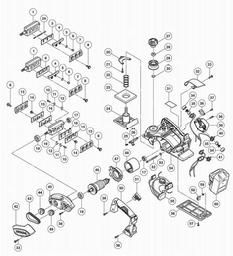 Hitachi P18DSL spare parts