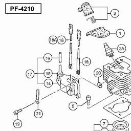 Hitachi PF-4210 spare parts