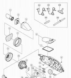 Hitachi R7D spare parts