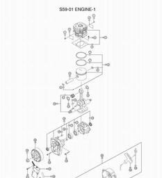 Hitachi RB65EF spare parts