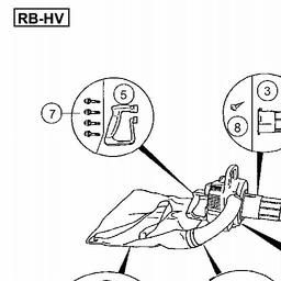 Hitachi RB-HV spare parts