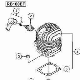 Hitachi RB100EF spare parts