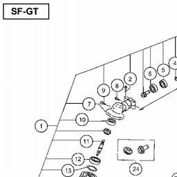 Hitachi SF-GT spare parts