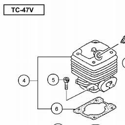 Hitachi TC-47V spare parts
