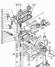 Hitachi B23S spare parts