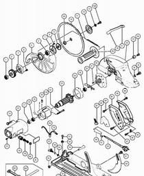Hitachi C13U spare parts
