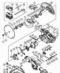 Hitachi C18DL spare parts
