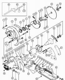 Hitachi C6BU spare parts