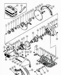 Hitachi C7BD2 spare parts