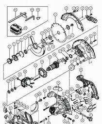 Hitachi C7BU2 spare parts