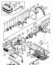 Hitachi C7SB2 spare parts