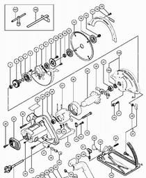 Hitachi C7SE spare parts
