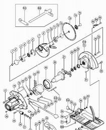 Hitachi C8 spare parts