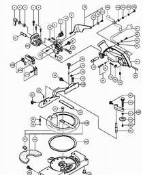 Hitachi C8FC spare parts