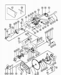Hitachi C8FS spare parts