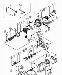 Hitachi C8FSC spare parts