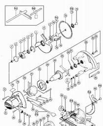 Hitachi C8U spare parts