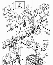 Hitachi CC14SF spare parts