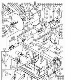 Hitachi CC16SA spare parts