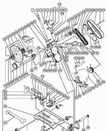 Hitachi CC16SB spare parts