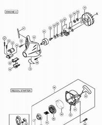Hitachi CG24EKB spare parts