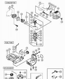 Hitachi CG24EKD spare parts