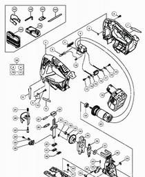Hitachi CJ18DL spare parts