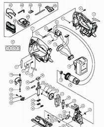 Hitachi CJ18DSL spare parts