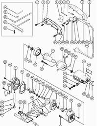 Hitachi CJ60 spare parts