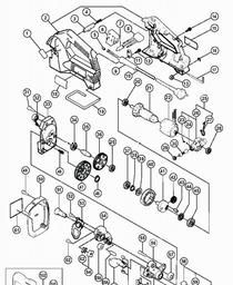 Hitachi CL10SA spare parts