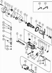 Hitachi CN16SA spare parts