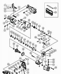 Hitachi CR13VB spare parts