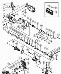 Hitachi CR13VBY spare parts