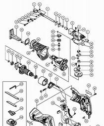 Hitachi CR18DSL spare parts