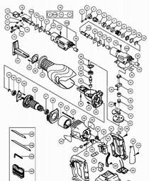 Hitachi CR24DV spare parts