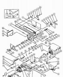 Hitachi CS35B spare parts