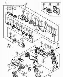Hitachi DB3DL spare parts