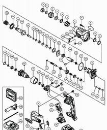 Hitachi DH14DSL spare parts