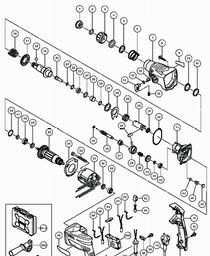 Hitachi DH22PG spare parts