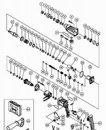 Hitachi DH24PB2 spare parts