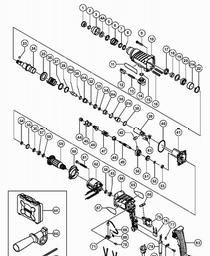 Hitachi DH24PC2 spare parts