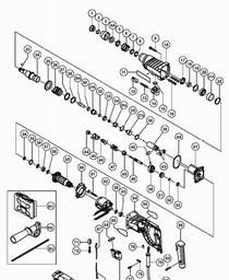 Hitachi DH24PF spare parts