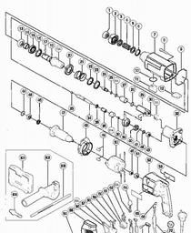 Hitachi DH24VB spare parts