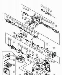 Hitachi DH25DAL spare parts