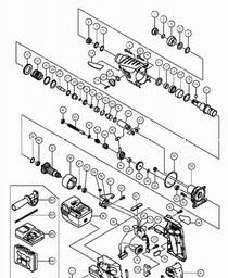 Hitachi DH25DL spare parts