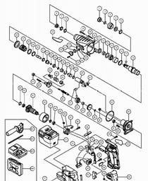 Hitachi DH36DAL spare parts