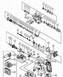 Hitachi DH36DL spare parts